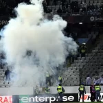 Ексцесии в Малмьо, прекратиха мач в Лига Европа