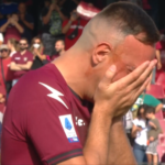 Франк Рибери не сдържа емоциите си при сбогуването с футбола