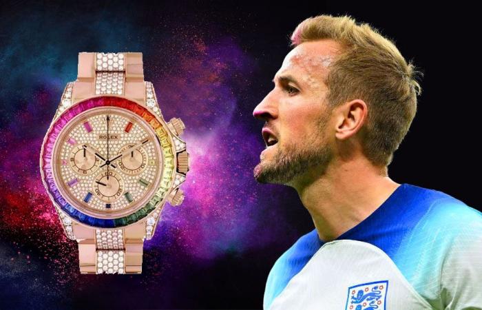 Нова провокация към ФИФА? Вижте часовника на Хари Кейн (СНИМКА)
