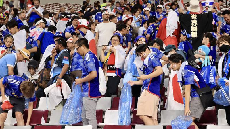 Без изненада – японците пак почистиха след себе си в Катар