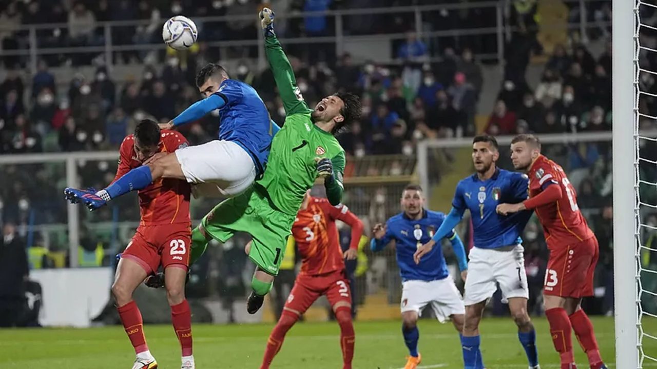 Италия изпусна Северна Македония в пспоследните минути