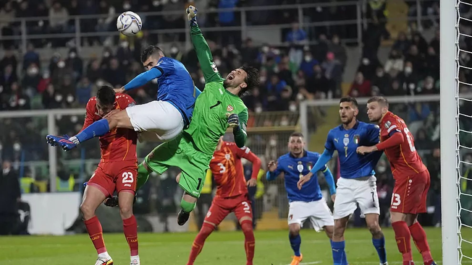 Италия изпусна Северна Македония в пспоследните минути 28