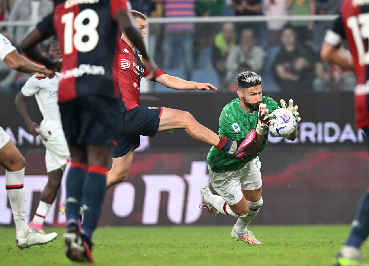 Милан пуска вратарски фланелки на Оливие Жиру