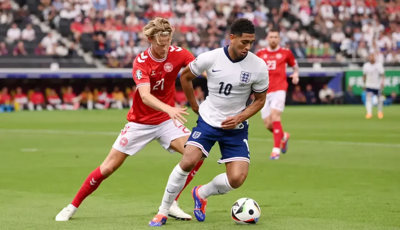 Англия се препъна за 1:1 срещу Дания, за да завърже Група "С" 6