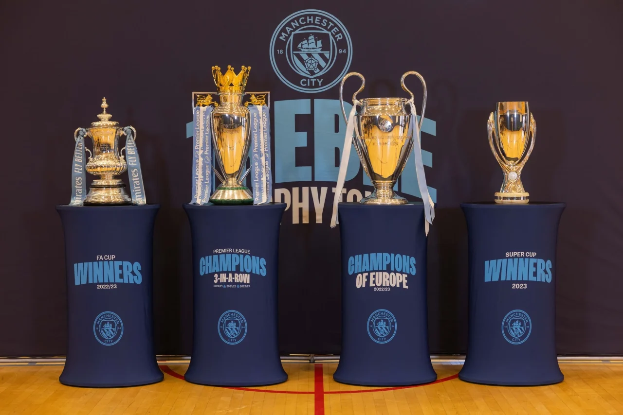 manchester city trophies