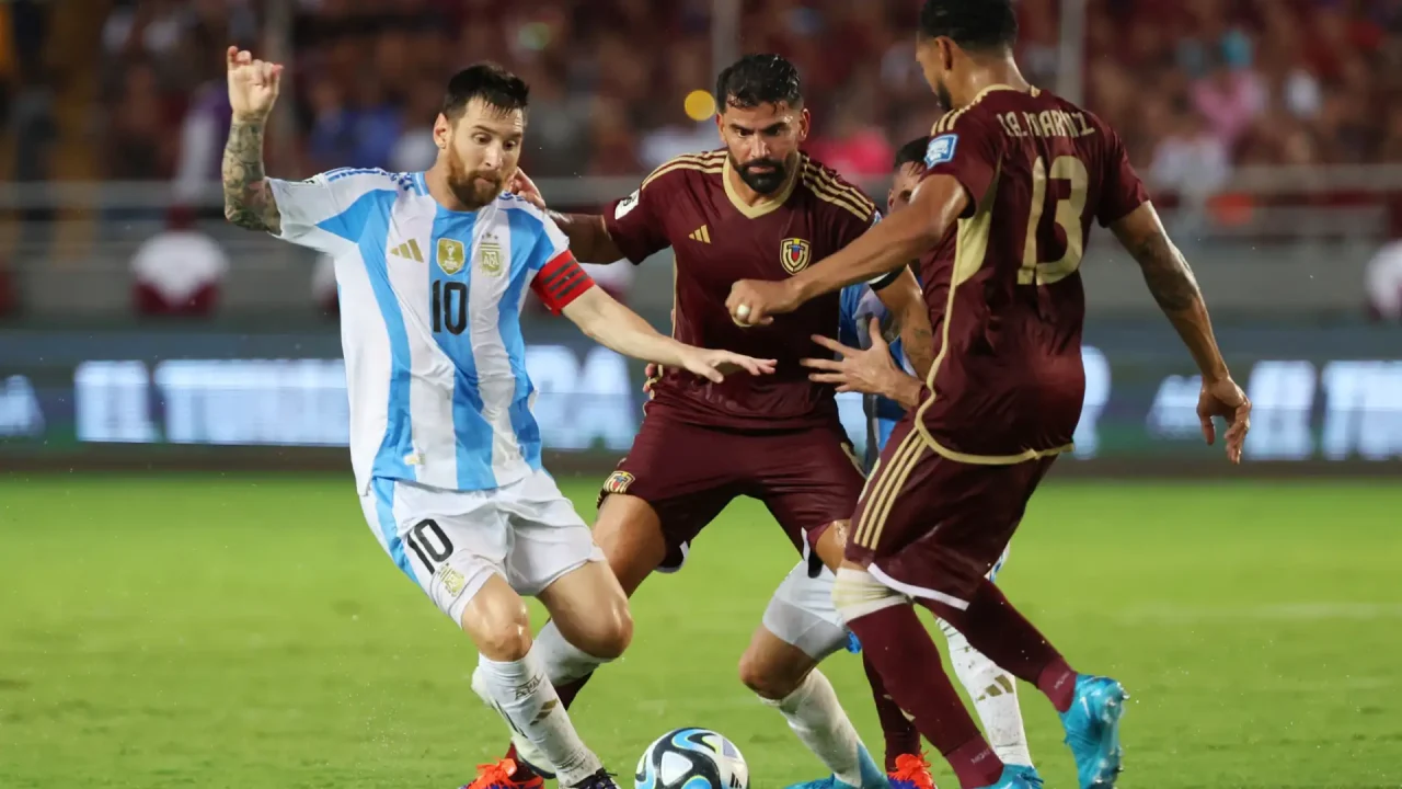 messi argentina venezuela