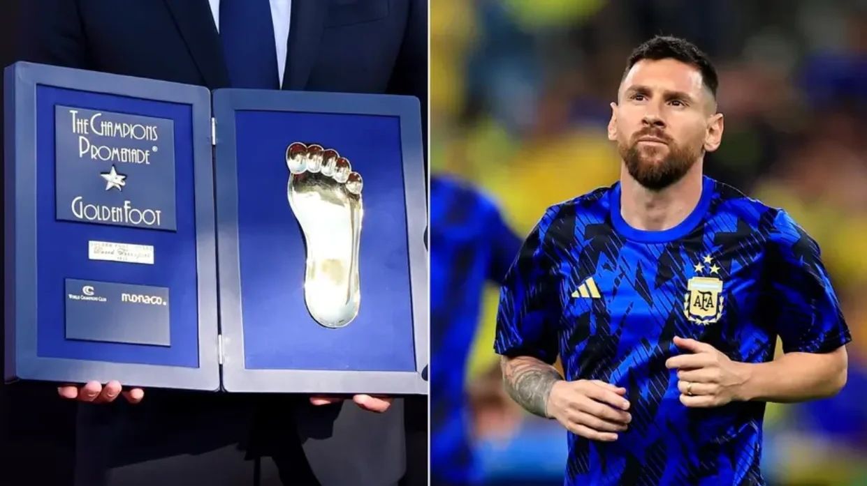 messi golden foot