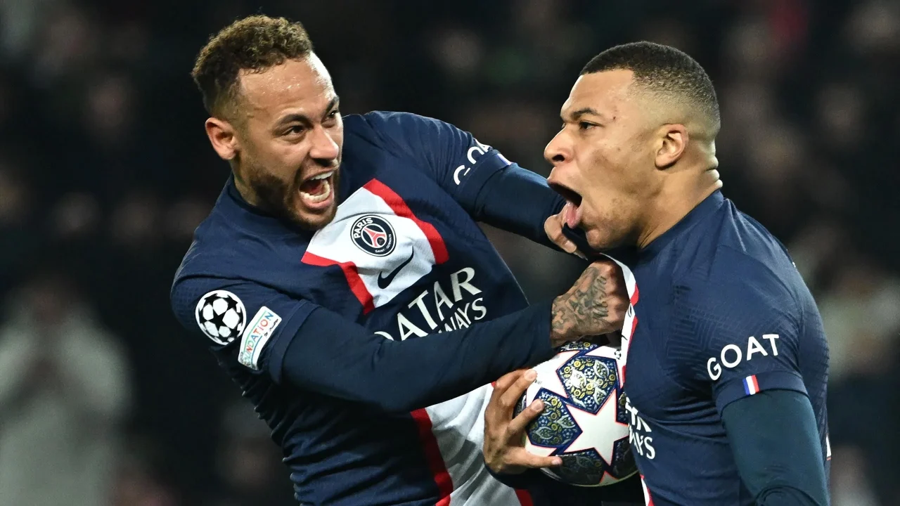 neymar mbappe psg