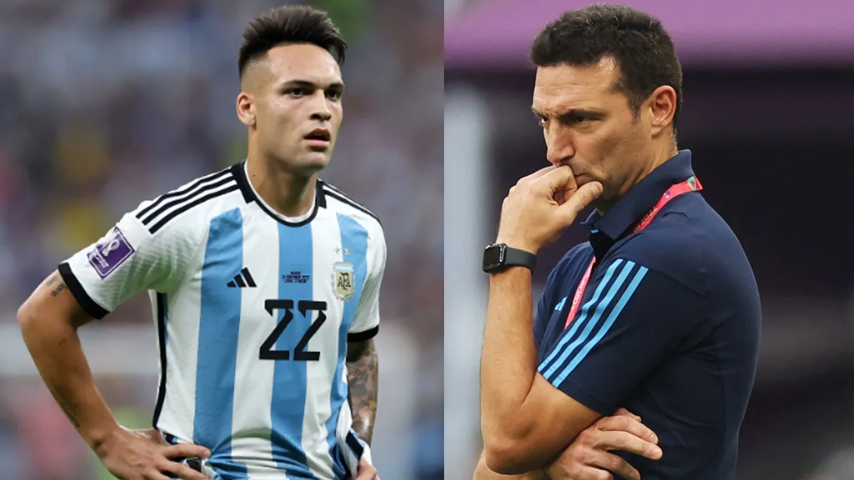 scaloni lautaro martinez