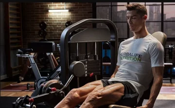 cristiano ronaldo gym