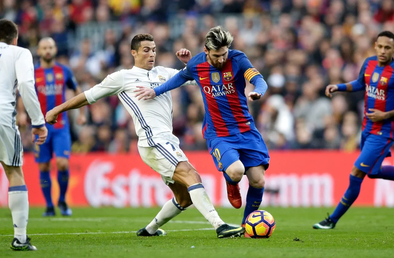 cristiano ronaldo messi la liga