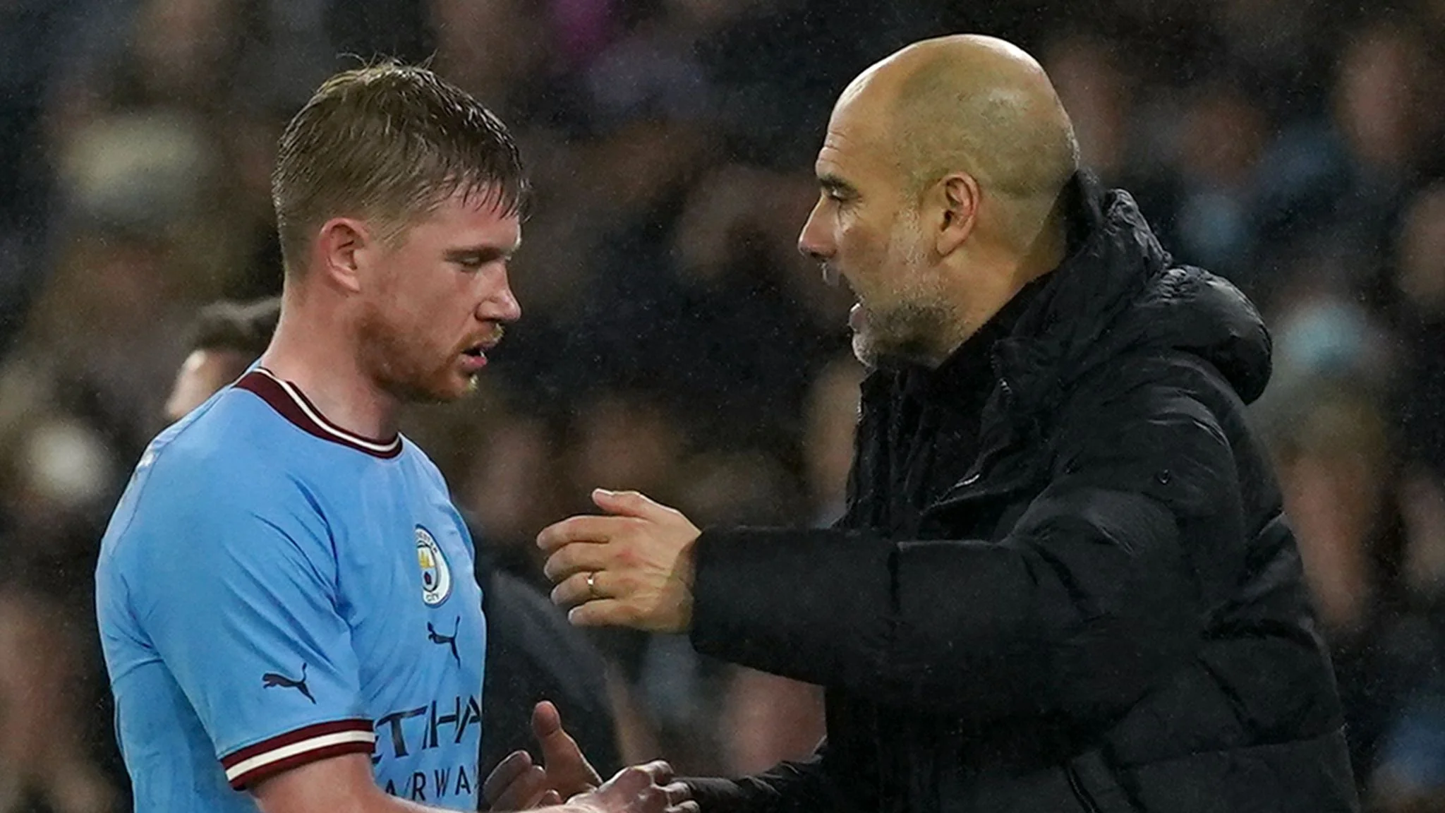 guardiola de bruyne city