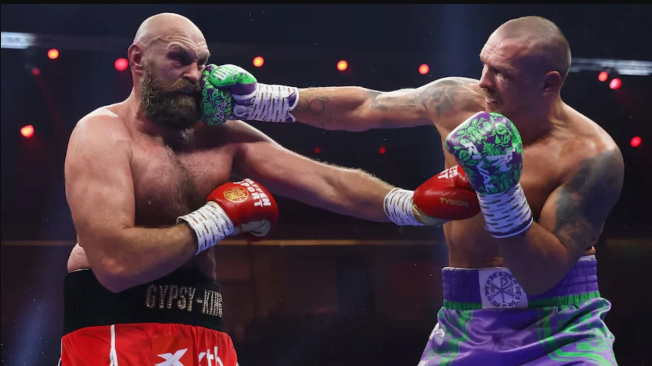 usyk fury fight shot