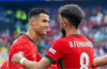 cristiano ronaldo bruno fernandes portugal