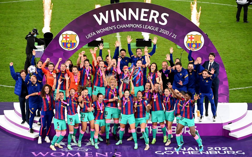 Няма шега – Барселона триумфира в Шампионската лига
