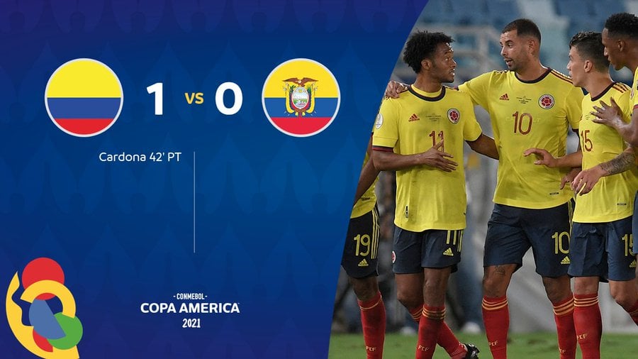 Колумбия спечели битката с Еквадор, Жорди Кайседо игра