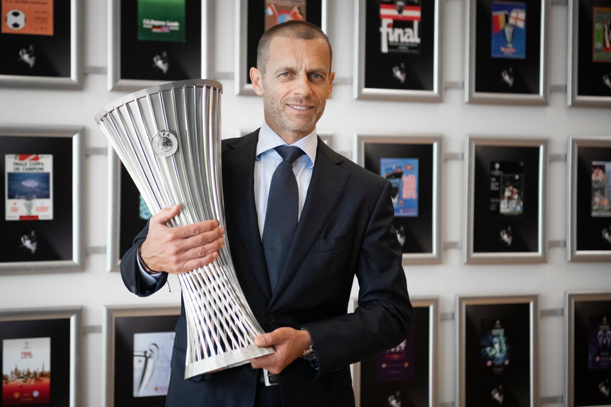 УЕФА показа трофея от новия европейски турнир 1