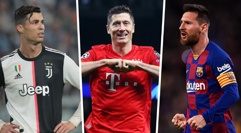 Левандовски, Меси и Роналдо са тримата най-добри играчи в света