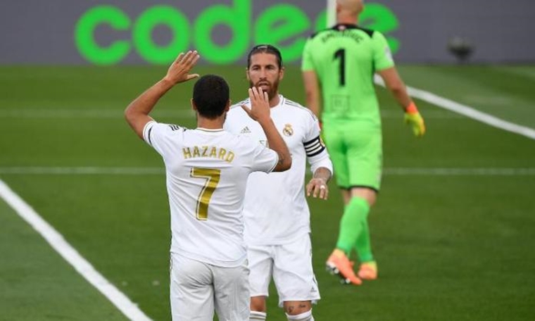 Реал Мадрид се завърна в “Ла Лига” с рутинен успех срещу Ейбар