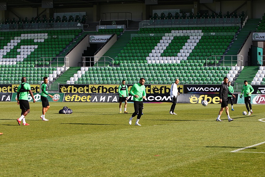 Лудогорец направи последна тренировка преди мача с ЦСКА