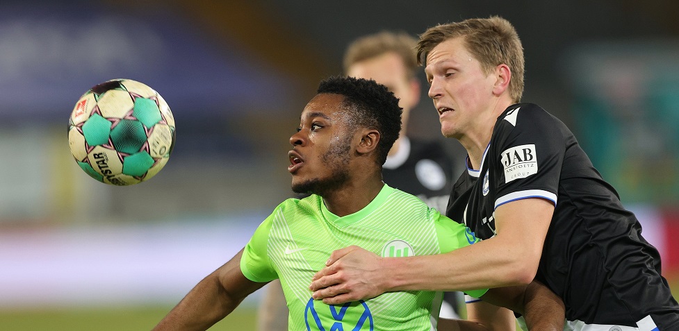 Волфсбург разби Арминия на старта на 22-ия кръг в Бундеслигата