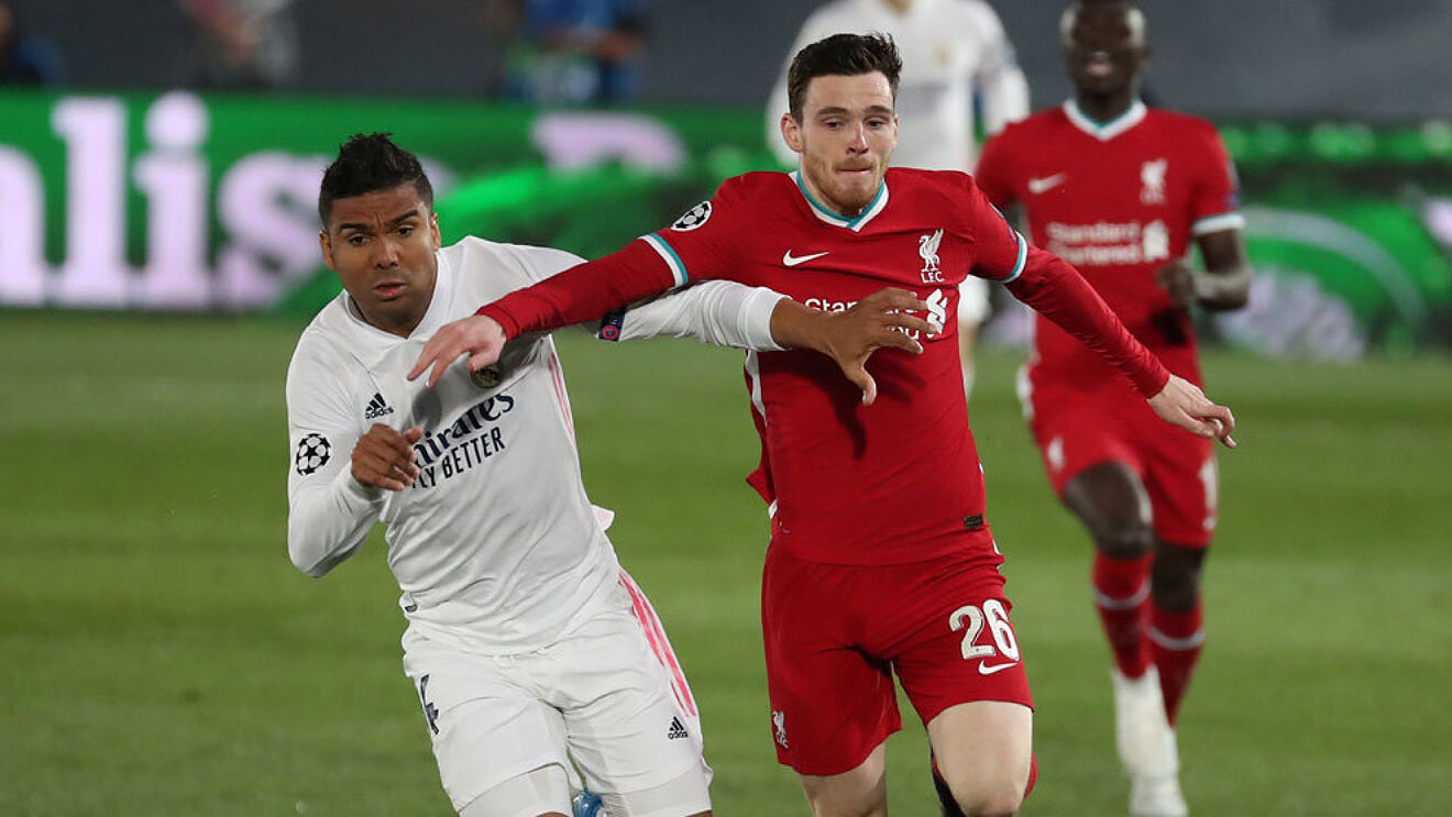 Стартовите състави на Ливърпул и Реал (Мадрид) width=