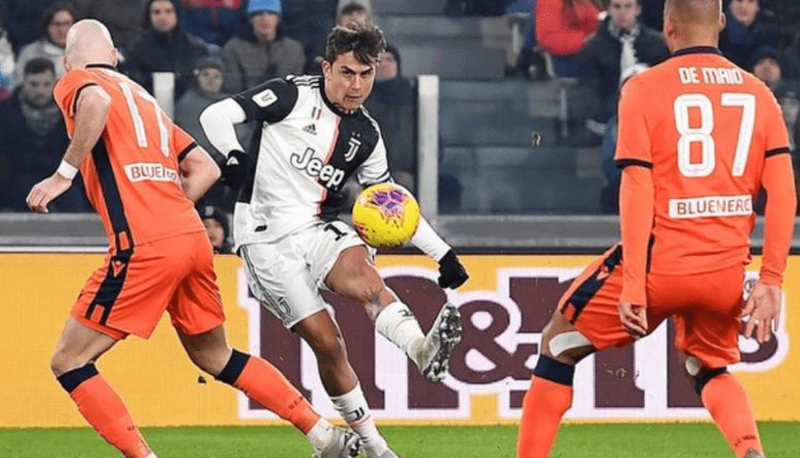 Дибала блесна с два гола при победния поход на Ювентус за Копа Италия width=