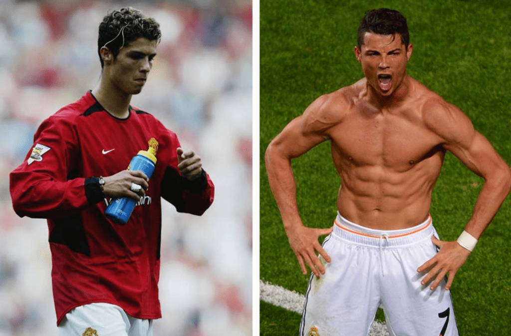 Вдъхновяващо: 9 футболиста, промениха телата си до неузнаваемост