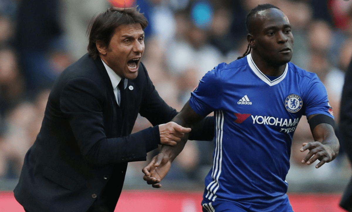 Антонио Конте и Виктор Моузес се събират пак width=