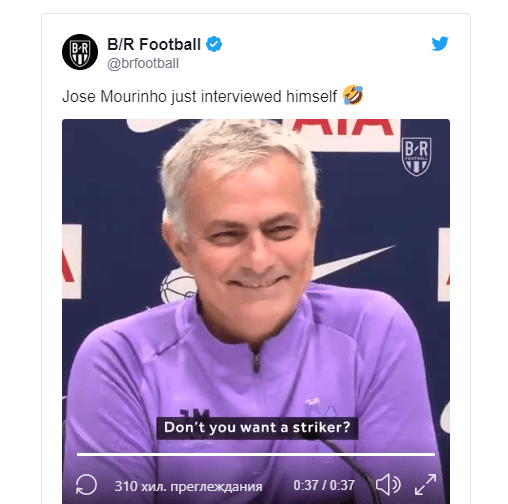 Смях Жозе Моуриньо проведе интервю сам със себе си