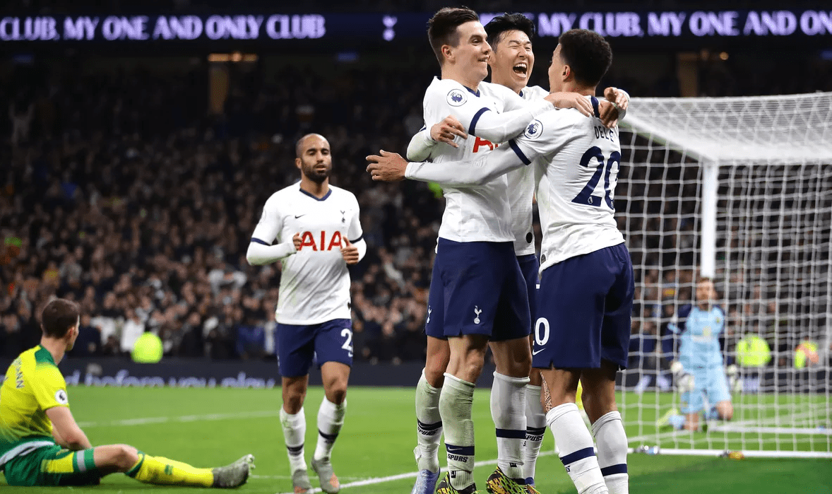 Тотнъм Хотспър победи Норич Сити с 2:1 width=