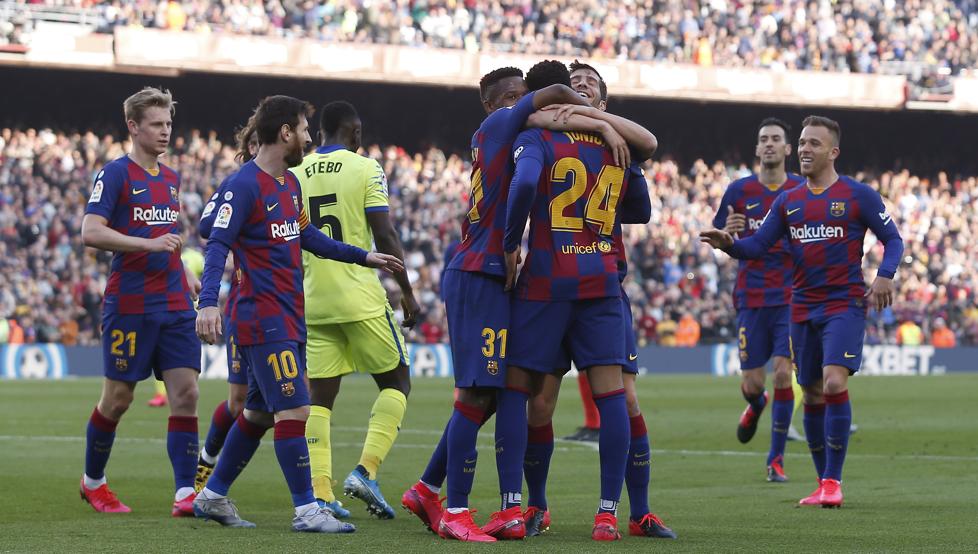 Труден, но много важен успех за Барселона срещу Хетафе