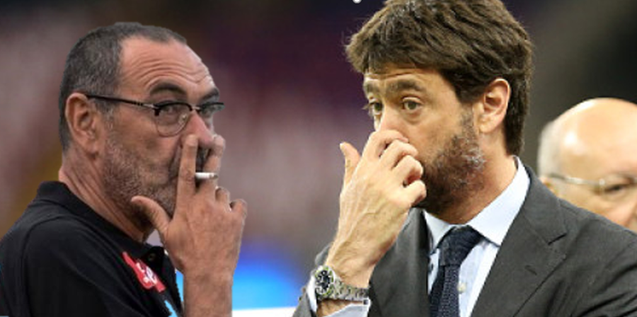 Андреа Аниели проведе среща на четири очи с Маурицио Сари width=