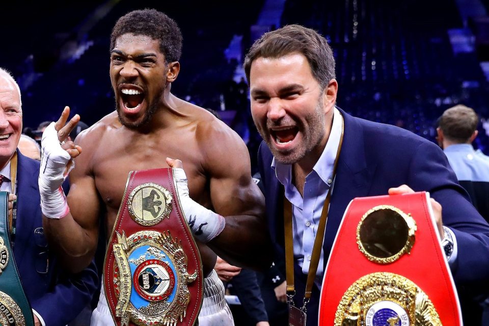 Стадионът на Тотнъм или Арсенал ще бъде арена на сблъсъка Джошуа – Пулев