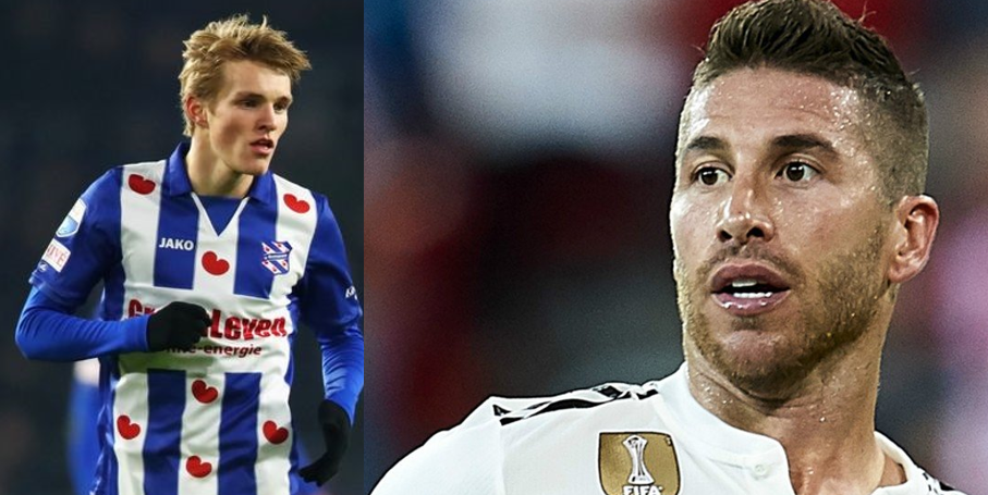 Серхио Рамос към Мартин Йодегор: Ах ти, кучи сине