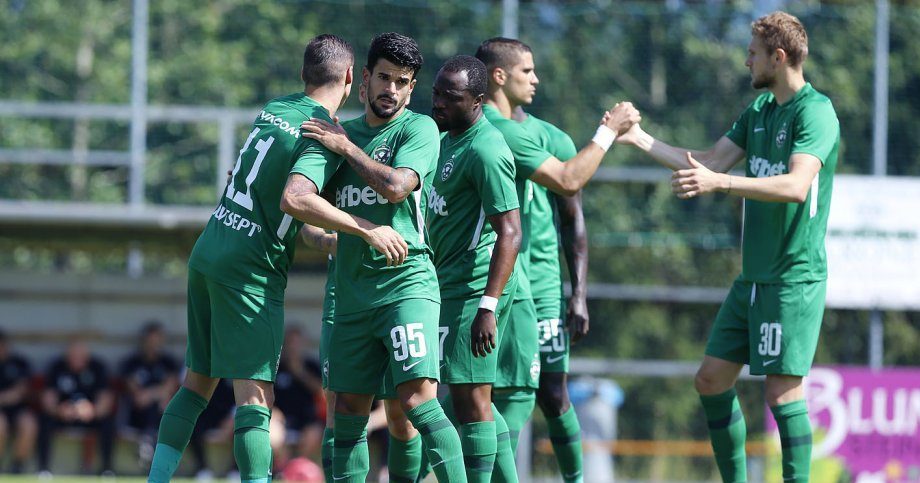 Шахтьор (Солигорск) – Лудогорец (състави)