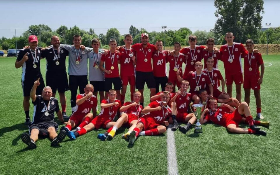 ЦСКА U15 спечели шампионската титла на България width=