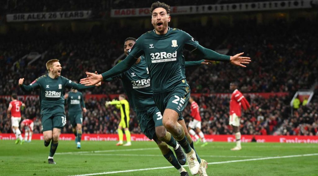 Мидълзбро хвърли бомбата на ФА Къп и изхвърли Юнайтед от турнира