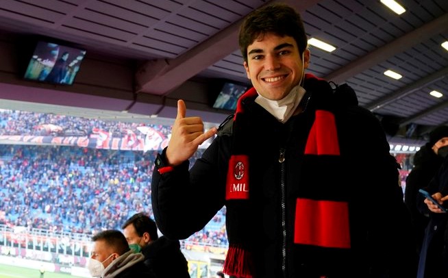 Ланс Строл се оказа фен на Милан