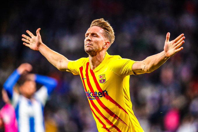 Люк Де Йонг спаси точката за Барса в зрелищно дерби с Еспаньол width=