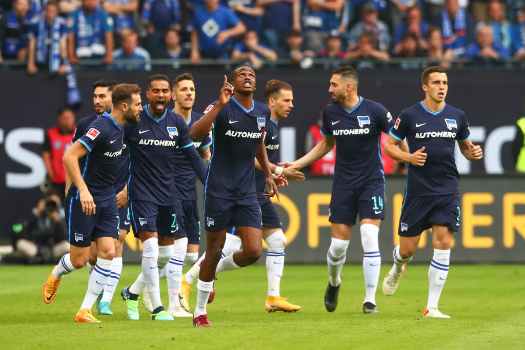 Херта триумфира в Хамбург и запази мястото си в Първа Бундеслига