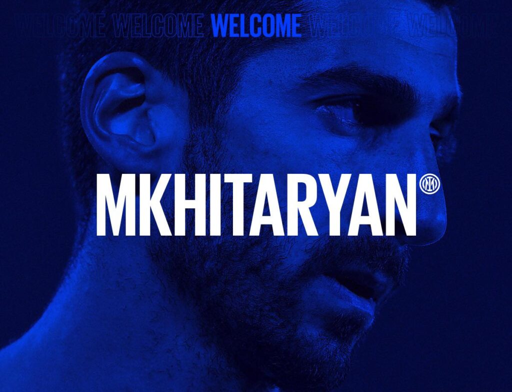 Мхитарян е първият арменец, който става част от Интер