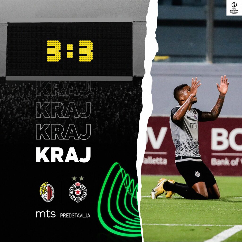 Хамрун се сбори мъжки с Партизан, но отпадна от евротурнирите