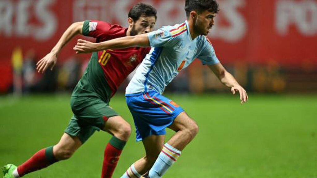 Алваро Мората изпрати Испания на финалите на Лигата на нациите