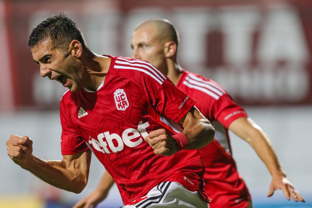 ЦСКА 1948 отново на върха, Чочев с голове номер 11 и 12