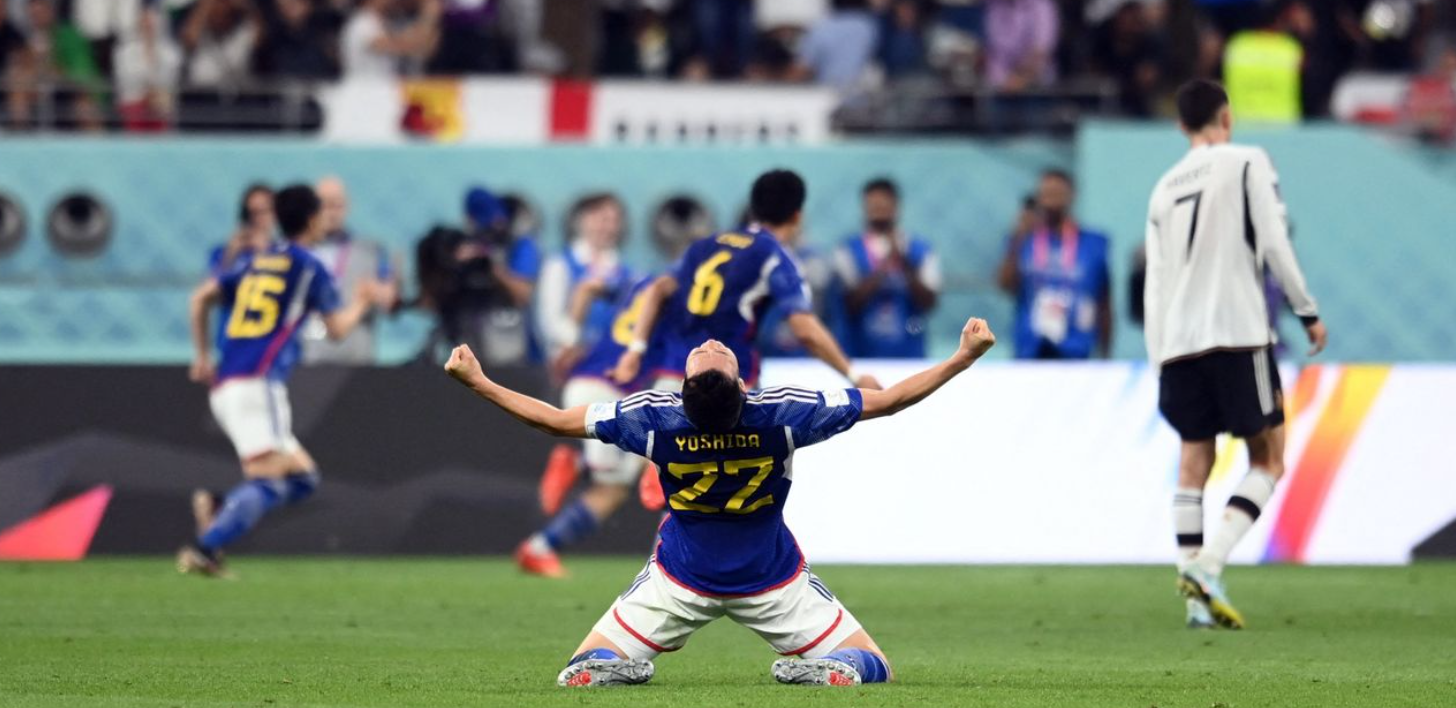 Капитанът на Япония е много горд от отбора width=