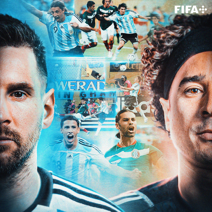 Аржентина – Мексико (състави)