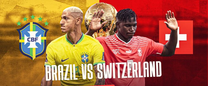 Бразилия – Швейцария (състави)