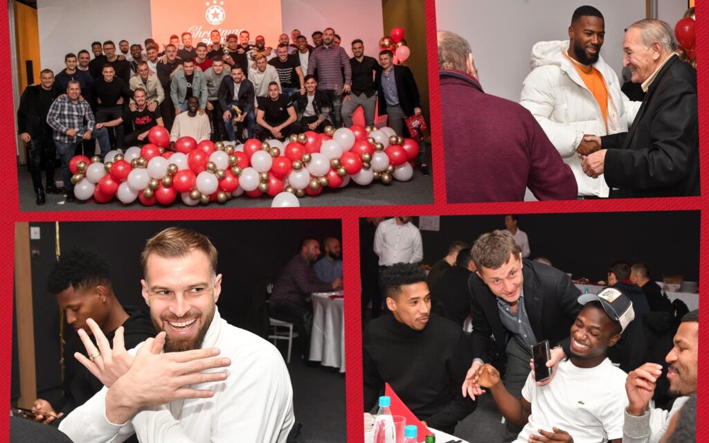 ЦСКА отбеляза края на годината със специална церемония (СНИМКИ)