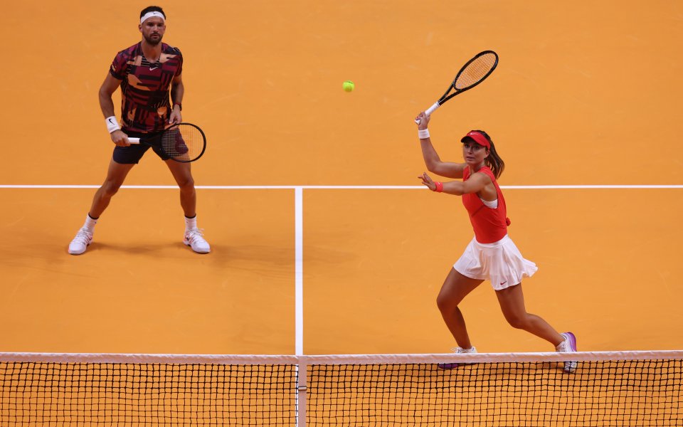 Григор Димитров започна с успех на двойки в Световната тенис лига